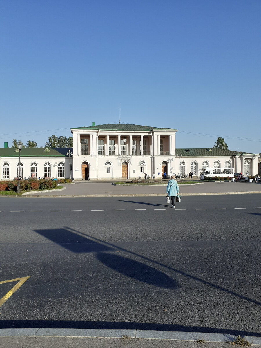 Вокзал в Пушкине.