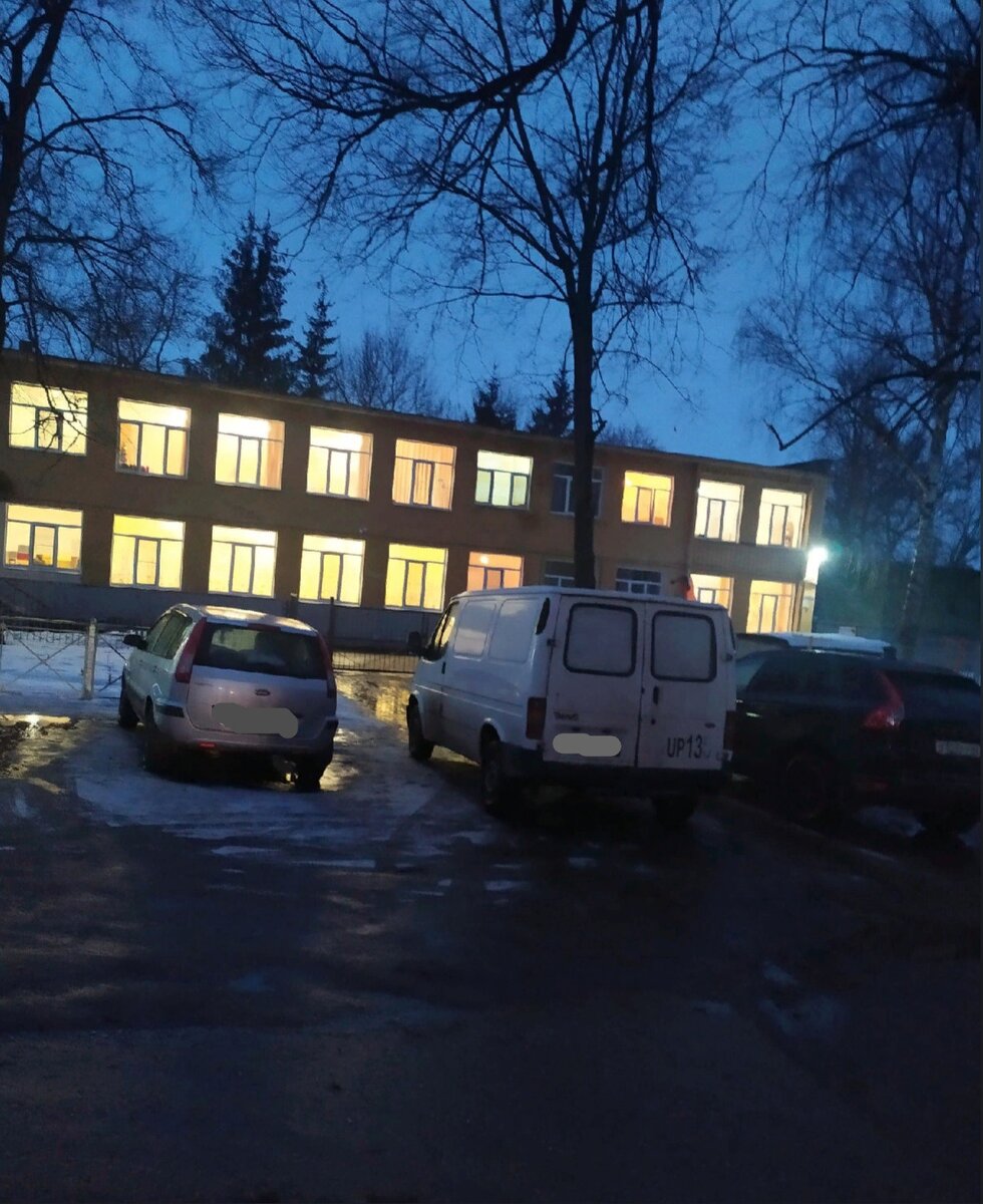 Она такая не одна. Подъезд к саду регулярно перекрывают машинами.