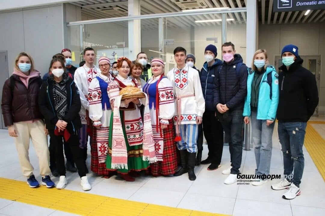 Встреча сборной Беларуси по биатлону в Уфе