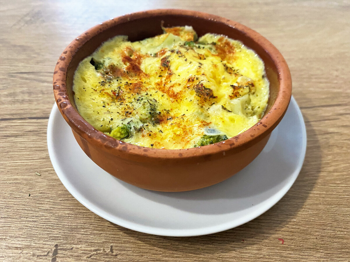 Брокколи запеченное порционно 