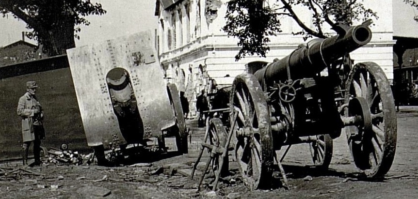 152-мм осадная пушка Шнейдера образца 1910 года. Источник: https://ru.wikipedia.org
