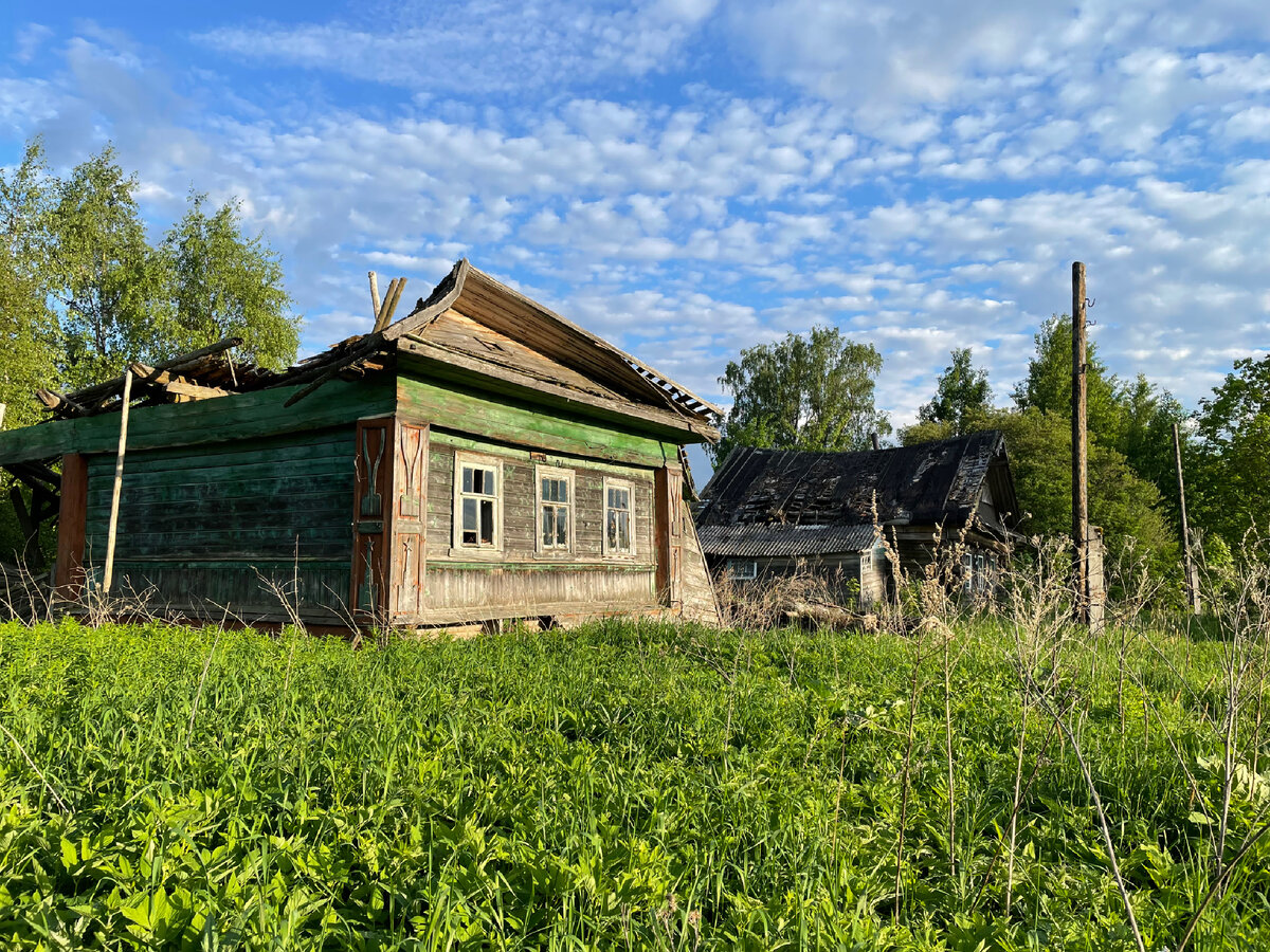 фото заброшенных деревень в вологодской области