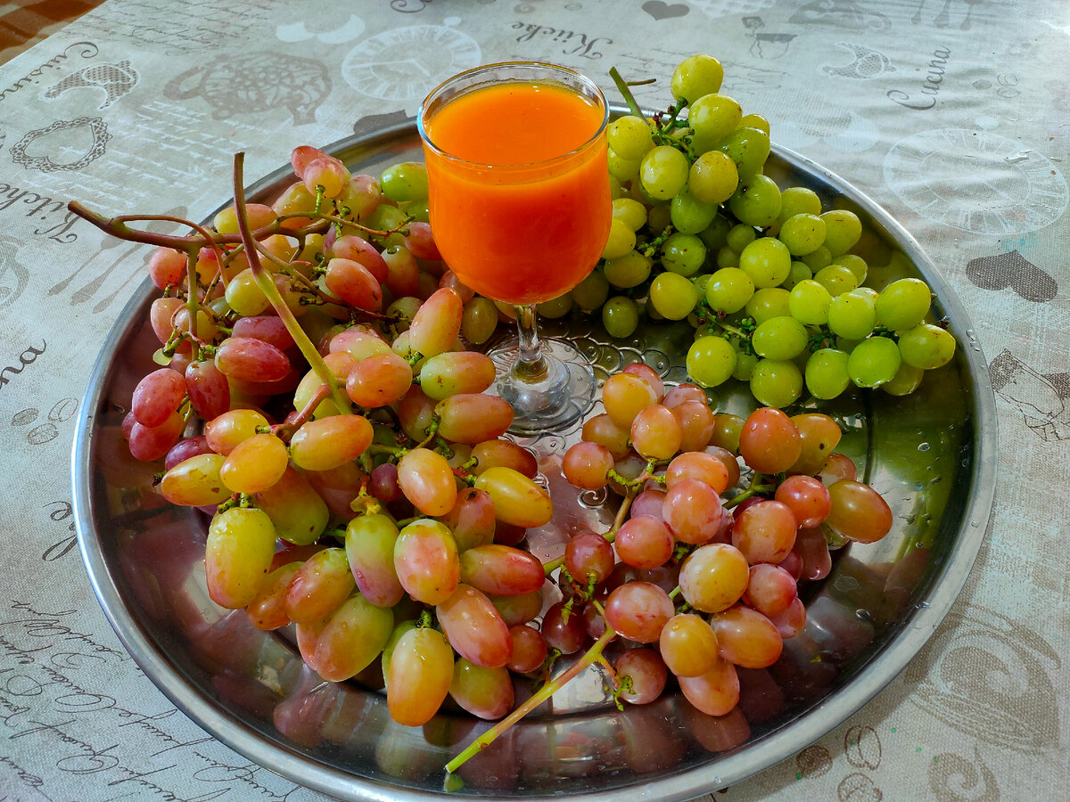 Виноград и тыквенный сок. Дни нашей жизни. | Девушка в зелёном саду🍎  Крым❤️ | Дзен