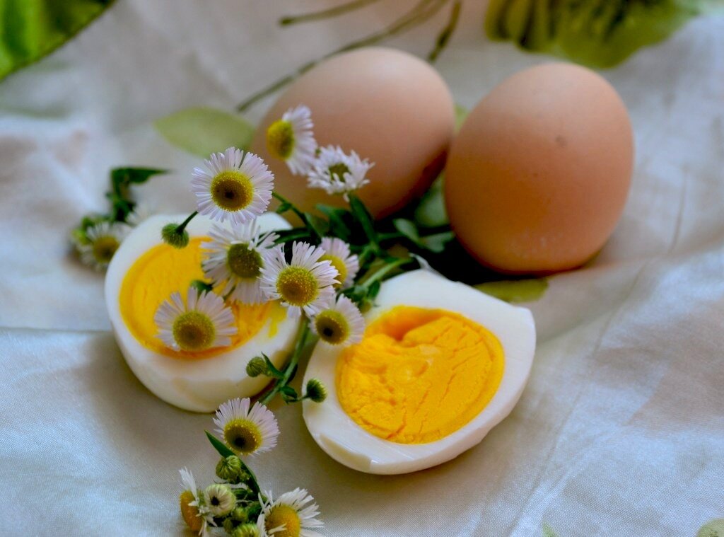 Настоящие деревенские яйца, крупные, с ярко-желтым, почти оранжевым желтком — именно так мы представляем себе здоровый и натуральный продукт.-3
