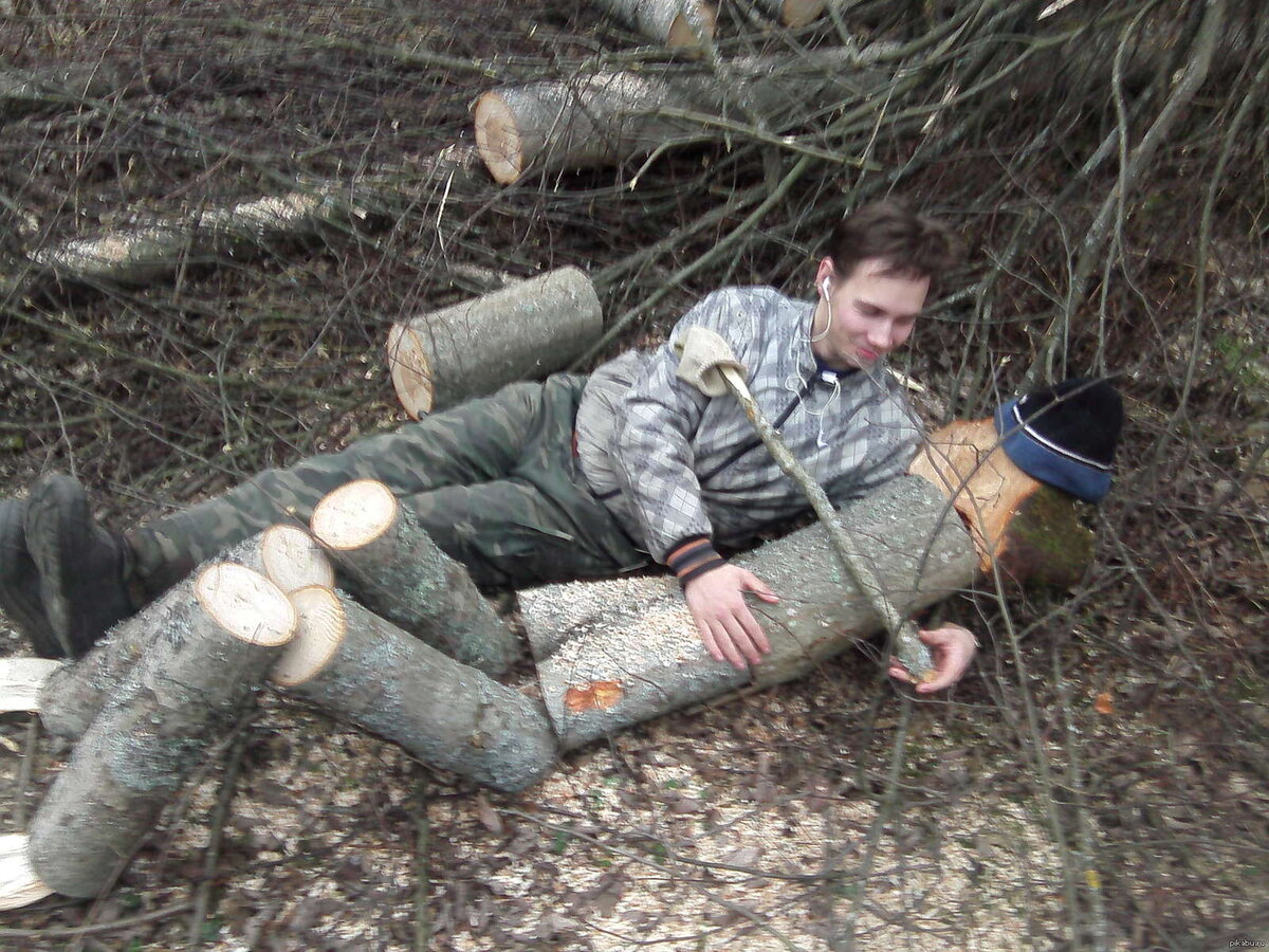 ленин с бревном фото