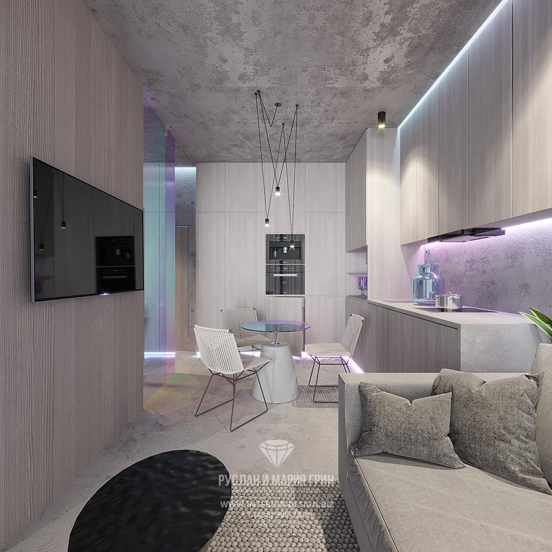 Дизайн квартиры студии до 28 метров – особенности организации жилого пространства