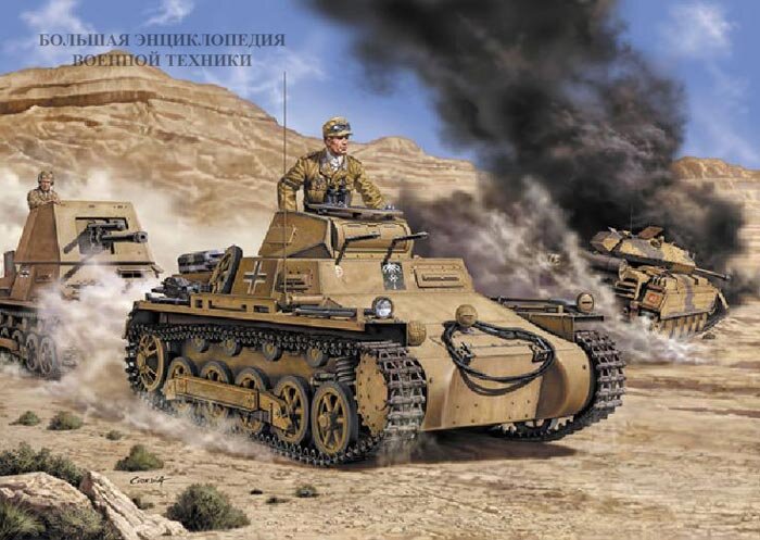 Легкий немецкий танк Panzer I (Sd.Kfz.101) 