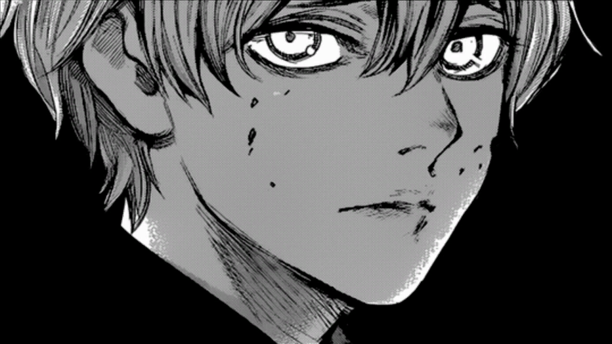 Фрейм из манги "Tokyo Ghoul:Re"
