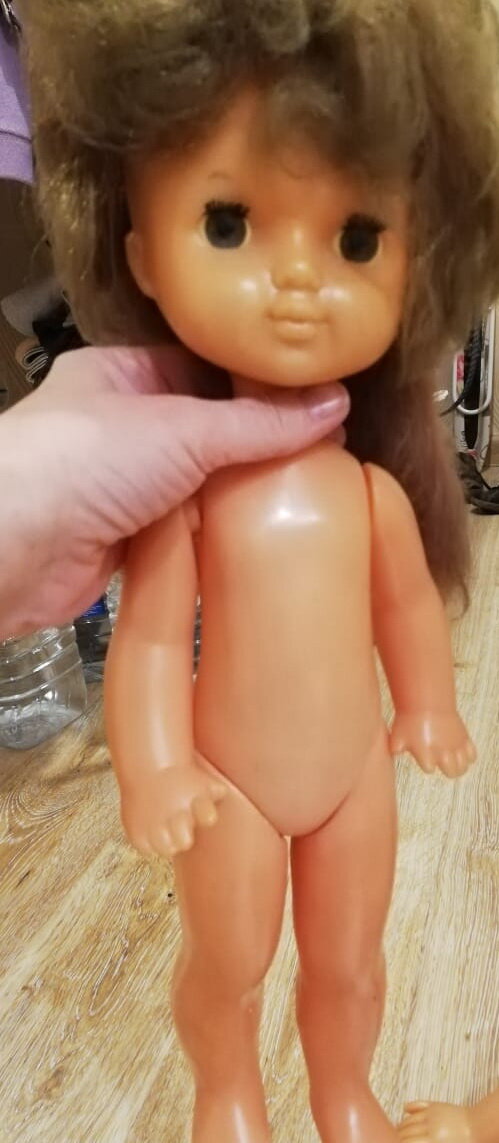 Кукла Даша, город Киев, фабрика "ПОБЕДА", УССР.