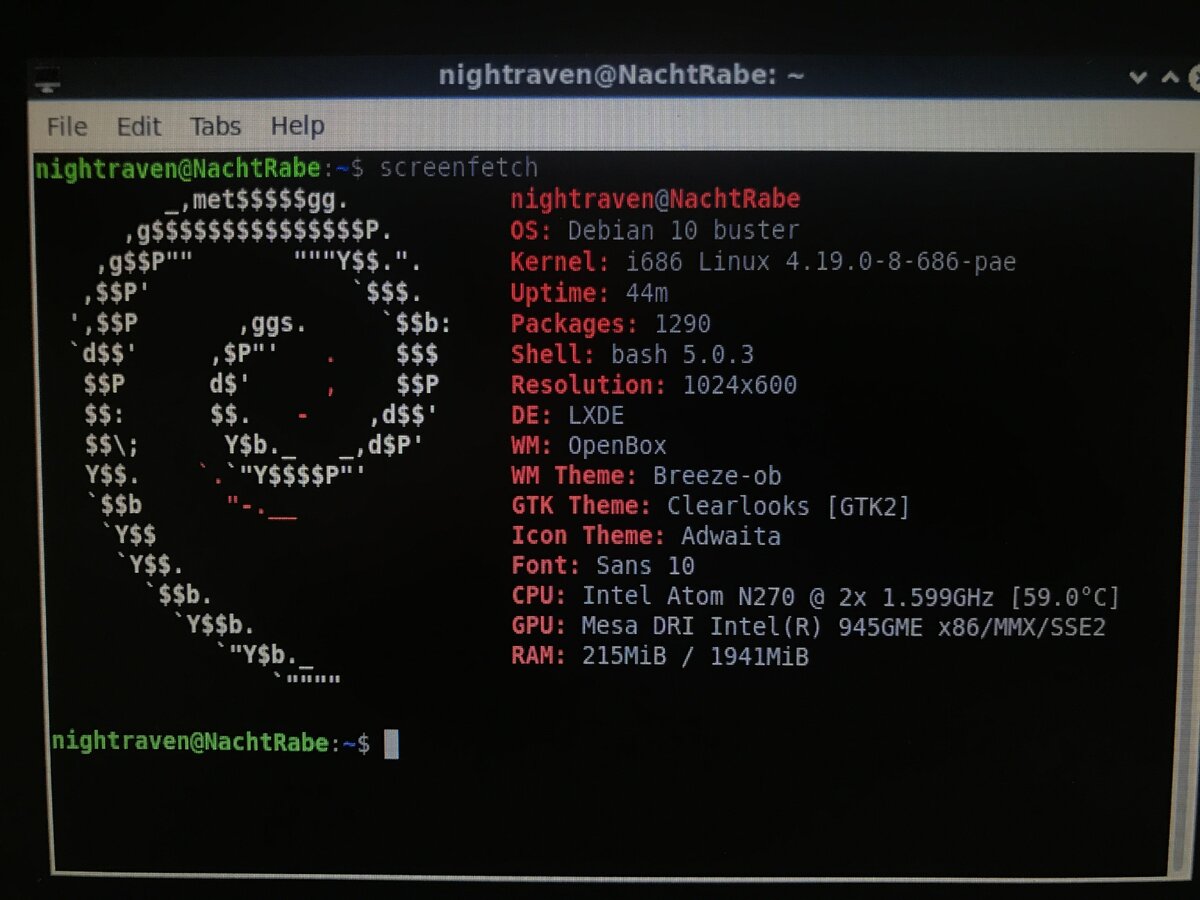 Каждый линуксоид обязан предъявить такой скриншот, иначе не ТруЪ!