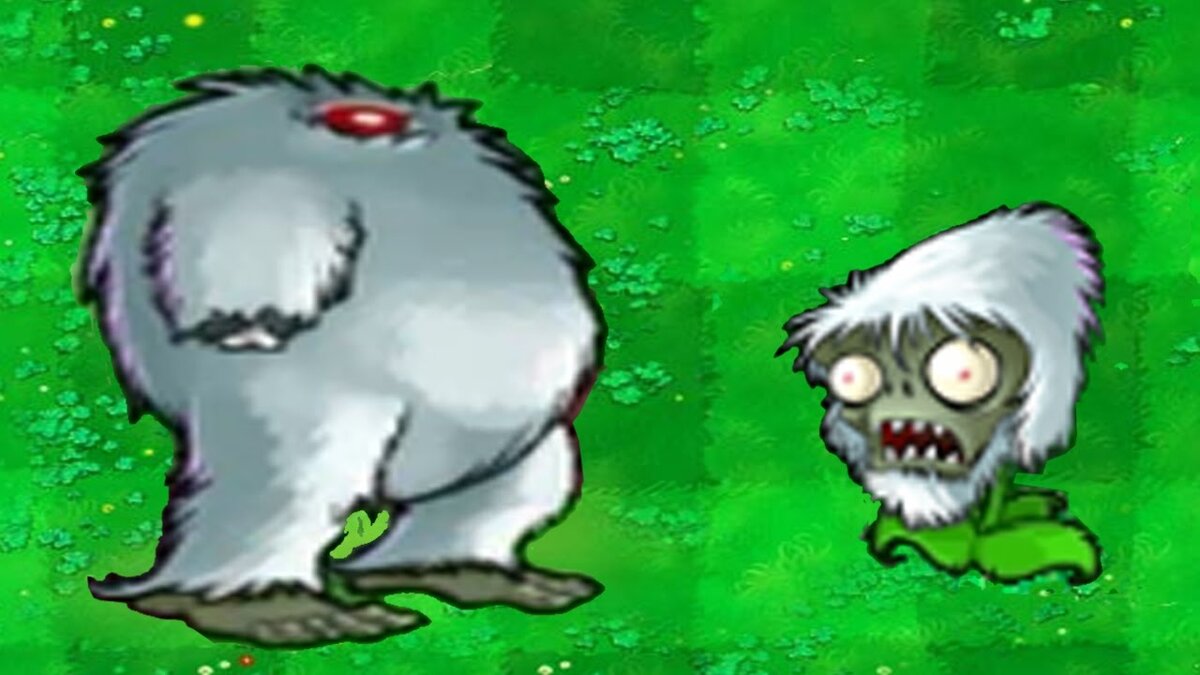 Plants vs Zombies (Растения против зомби) легендарная игра 2009 года от создателей PopCap games. В игре много пасхалок и отсылок, но часто задаваемый мной когда то вопрос был таков: <Как найти зомби Йети> Этот зомби выглядит как Йети, но он зомби (ЛоГиЧнО) Казалось бы, он обычный зомби,  но это не так. У этого вида зомби есть особенность:после того, как ему нанесут немного урона, он начнет убегать. В этом случае поможет Сиамский Горохострел. Но это еще не все. Зомби Йети можно встреть только с серебряным подсолнухом. Пройдя приключения на уровне 4-10 он может появиться на 2 волне (и не только). Еще данного зомби можно встретить в мини игре "Последний рубеж". Надеюсь статья была полезна для вас)
