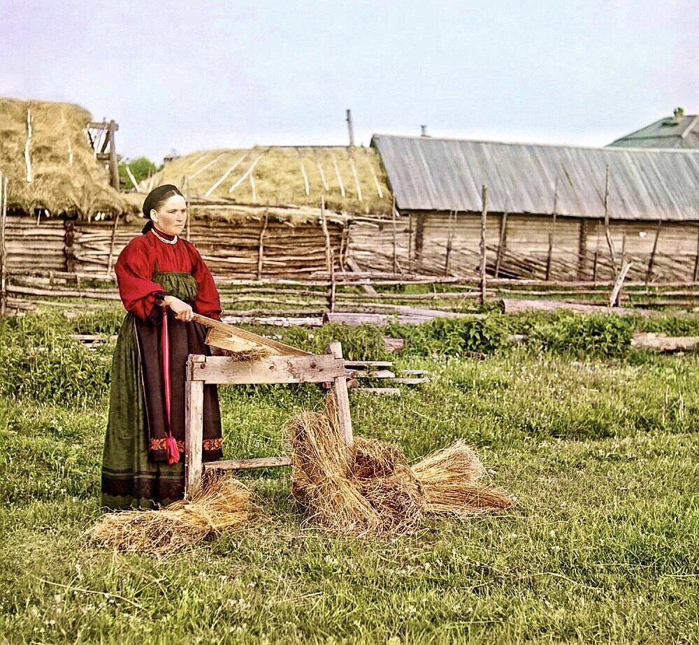 цветные фото из коллекции Прокудина - Горского 