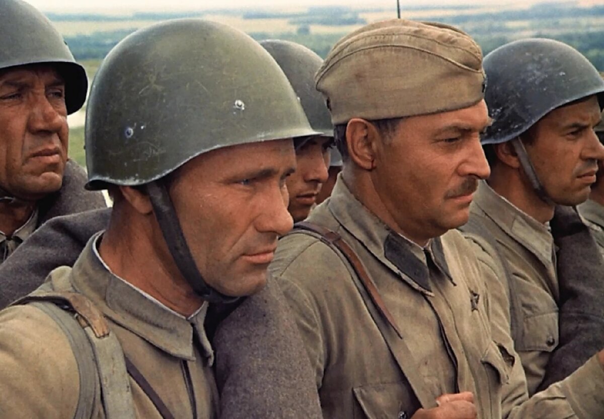 Кадр из фильма "Они сражались за Родину" (1975 г.), режиссер Сергей Бондарчук.