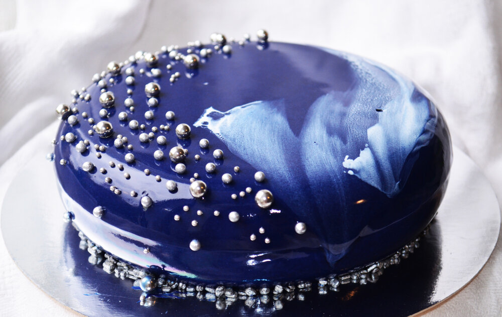 Муссовый торт с зеркальной глазурью рецепт с фото пошагово