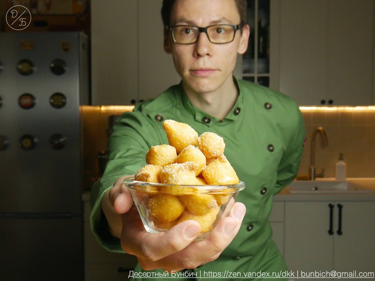 Вот такие пончики из 2х ингредиентов у меня получились