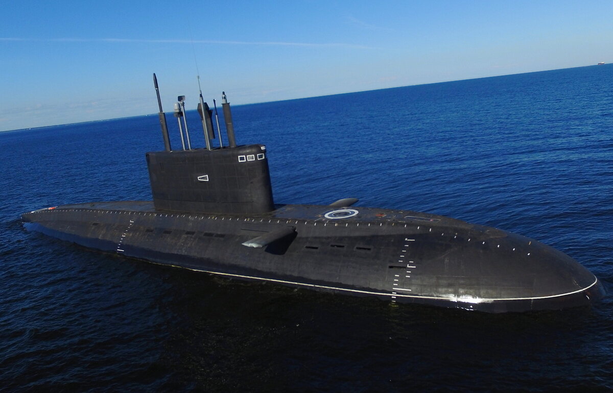 Российская экспортная подводная лодка проекта 877ЭКМ "ПАЛТУС" «Варшавянка»