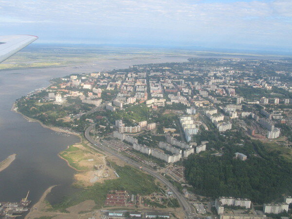 Вид на Хабаровск