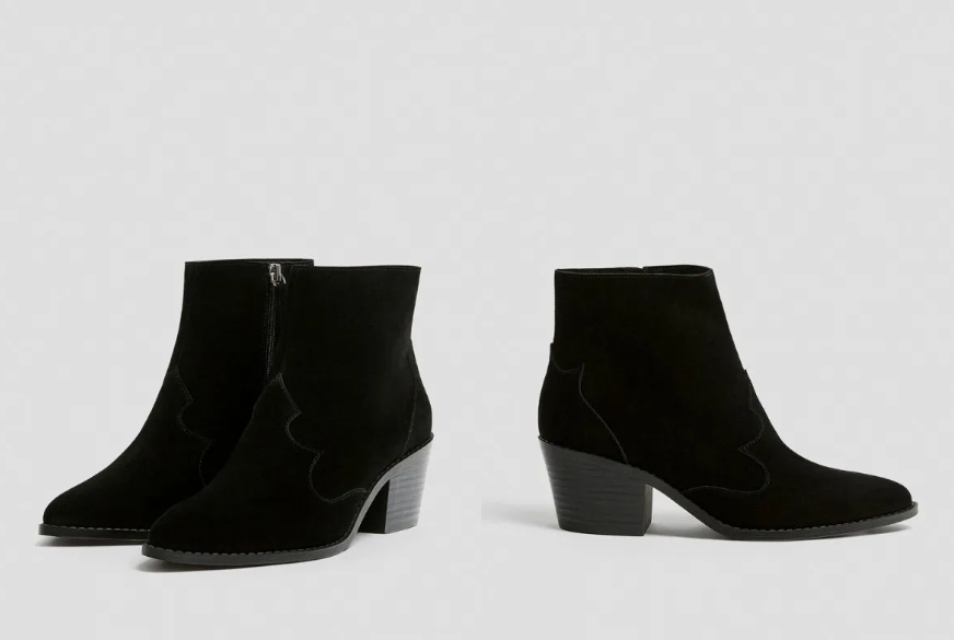 Pull&Bear Ботильоны натуральная замша 2 000 ₽