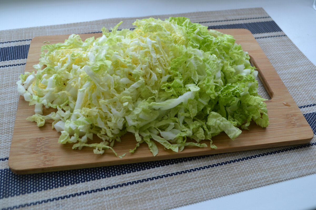 САЛАТ из Пекинской КАПУСТЫ . Без Майонеза ! Простой, но Очень Вкусный салат. Быстрый рецепт .