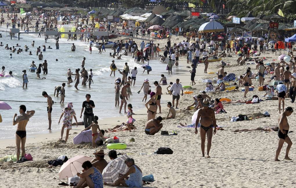 Пляж города Санья