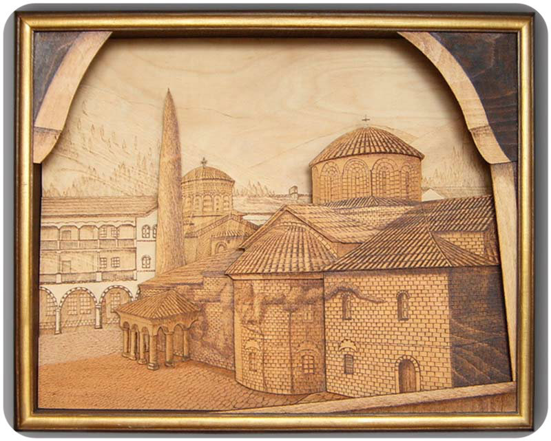 Картина "Старый монастырь".