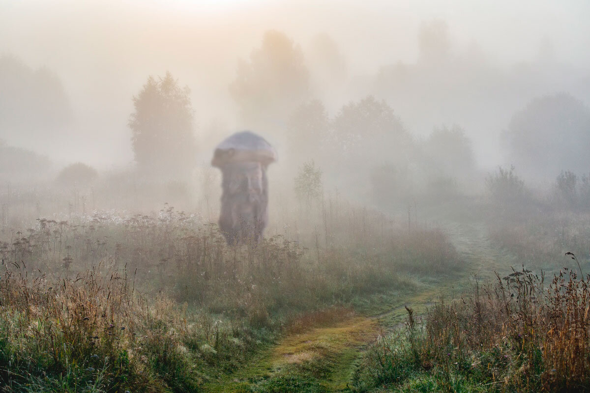 Туман и земляной дед
