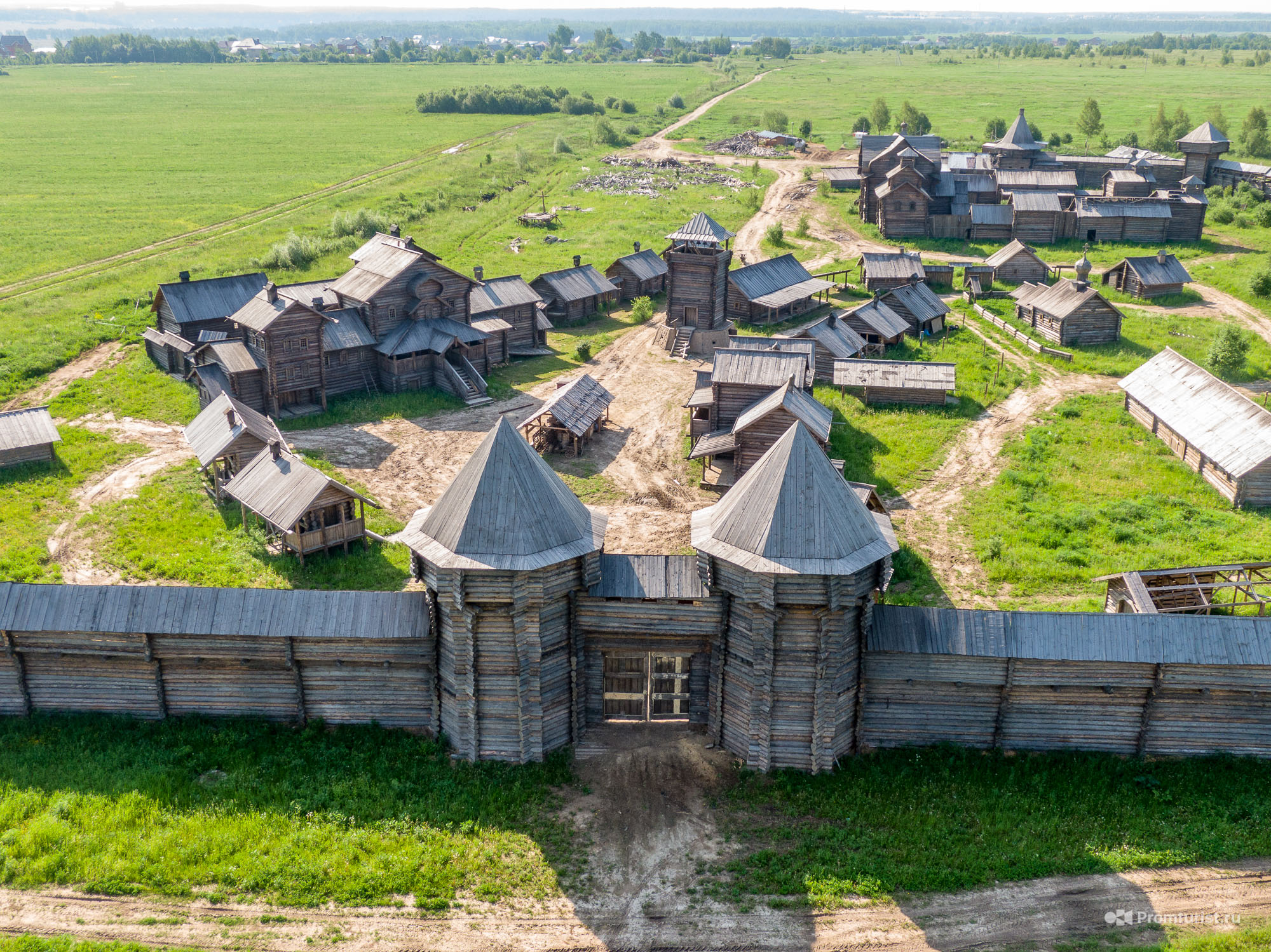 Деревянная крепость Свияжск