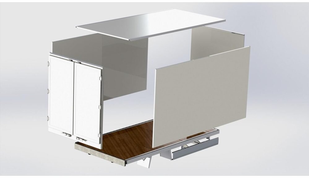 производство изотермических фургонов. будка рефрижератор изотерма. фургон изотермический 47882а. фургон изотермический 3704а2. плакированный металл для фургонов.