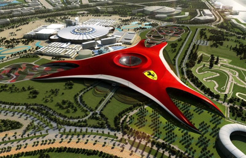Остров Яс. Ferrari World