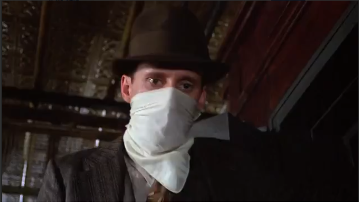 Джеймс Вудс, кадр из фильма «Однажды в Америке» (реж. Серджо Леоне, 1984)