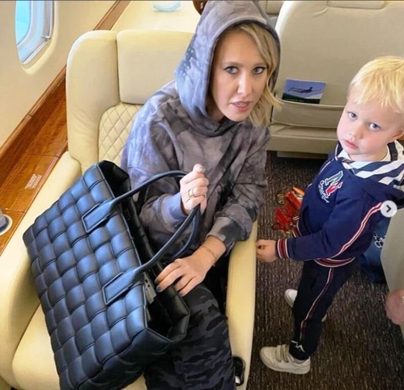 Изображение взято с Instagram Ксении Собчак