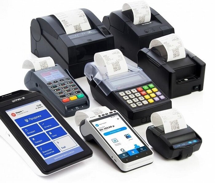 онлайн кассы: Кнопочные, Сенсорные, Фискальные регистраторы