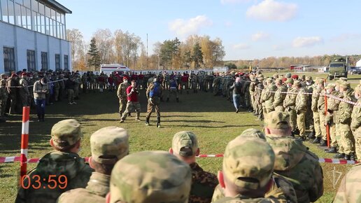 Жесткий спарринг с инструкторами Росгвардии