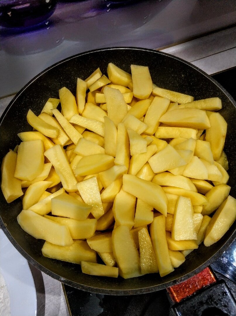 Дольки картофеля