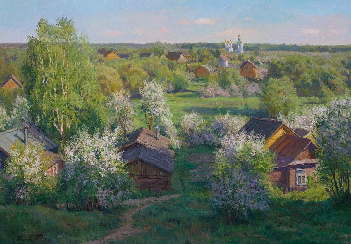 Май в деревне картинки
