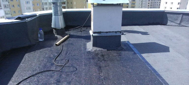 Ремонт кровли жидкой резиной