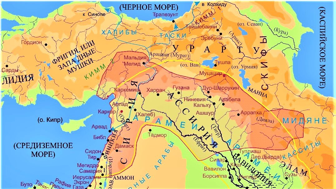 Вавилон карта древнего мира