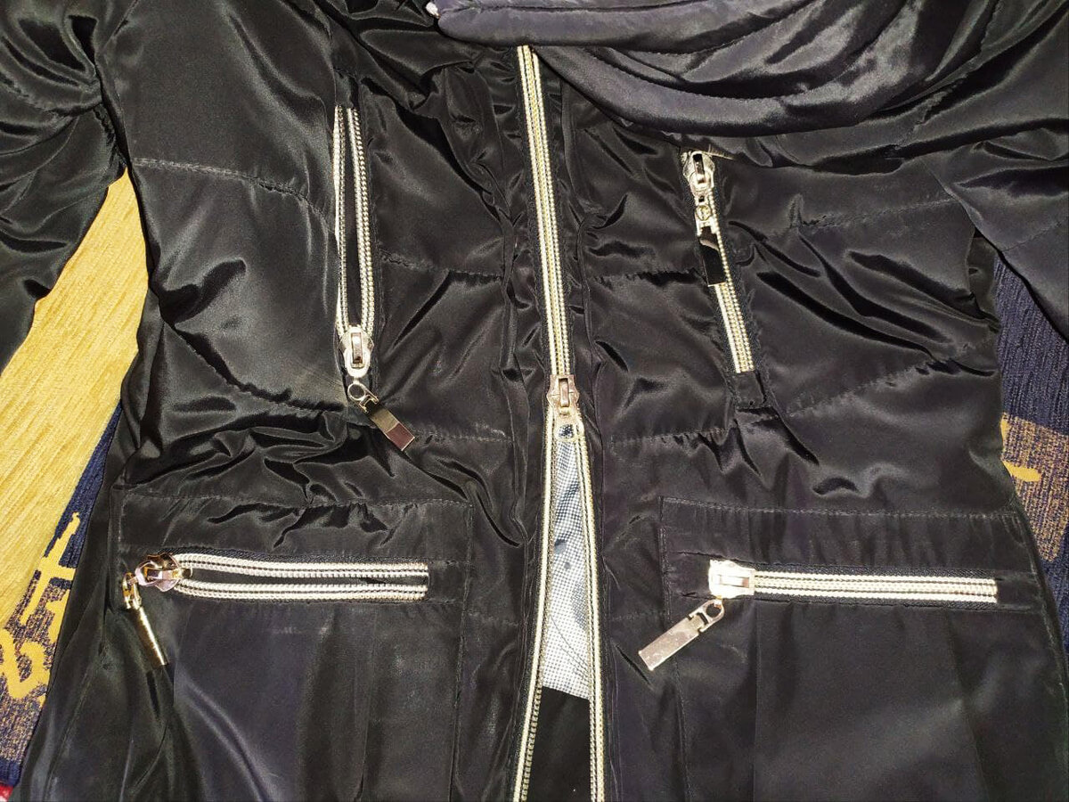 Расходится молния на любимом пуховике