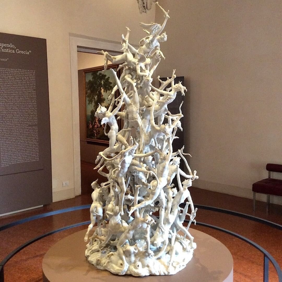 "Падение мятежных ангелов" Автор Агостино Фасолато