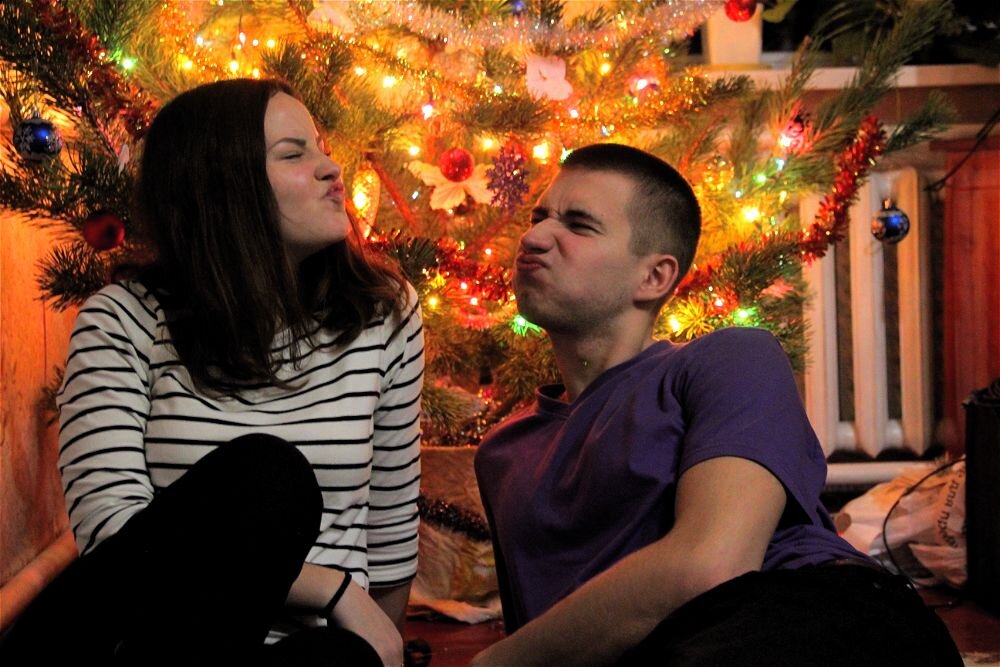 Домашняя декабрьская фотка "В ожидании Нового года "