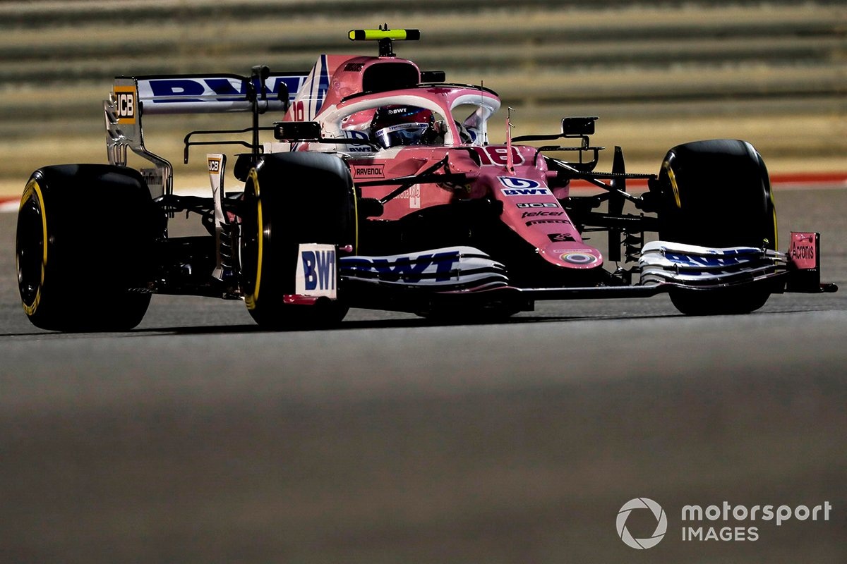 Лэнс Стролл, Racing Point RP20 Автор фотографии: Чарльз Коутс / Motorsport Images