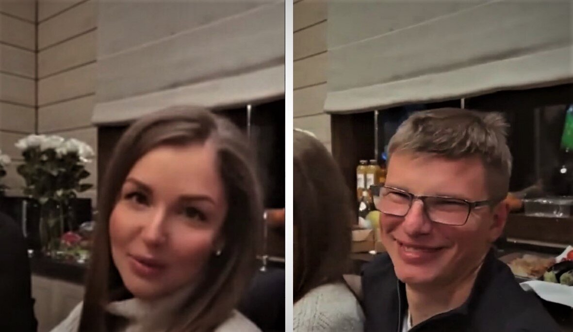 Татьяна Козырнова и Андрей Аршавин