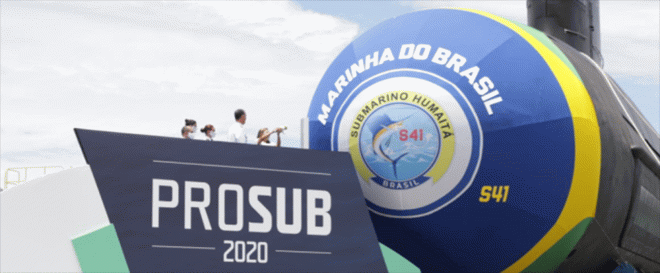 ДЭПЛ S41 Humaita класса Scorpene, спуск на воду