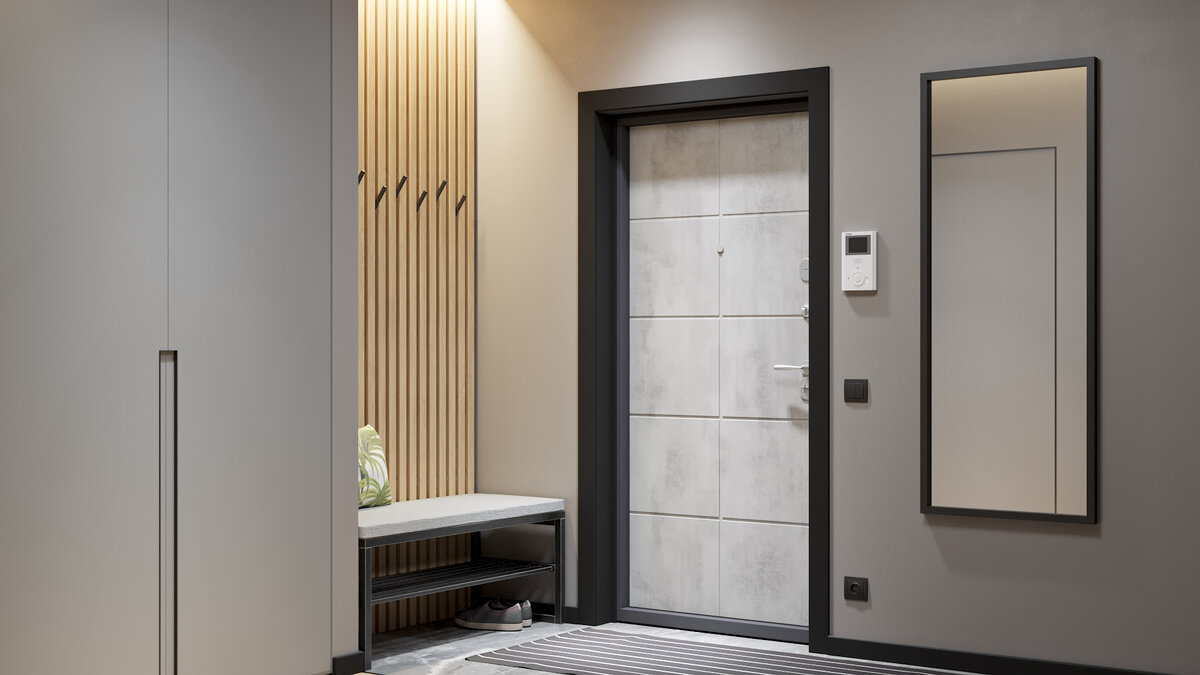                                                                                Входная дверь Loft