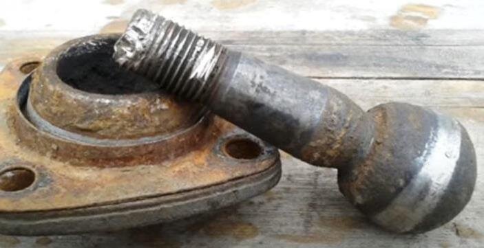 Шаровая изношена