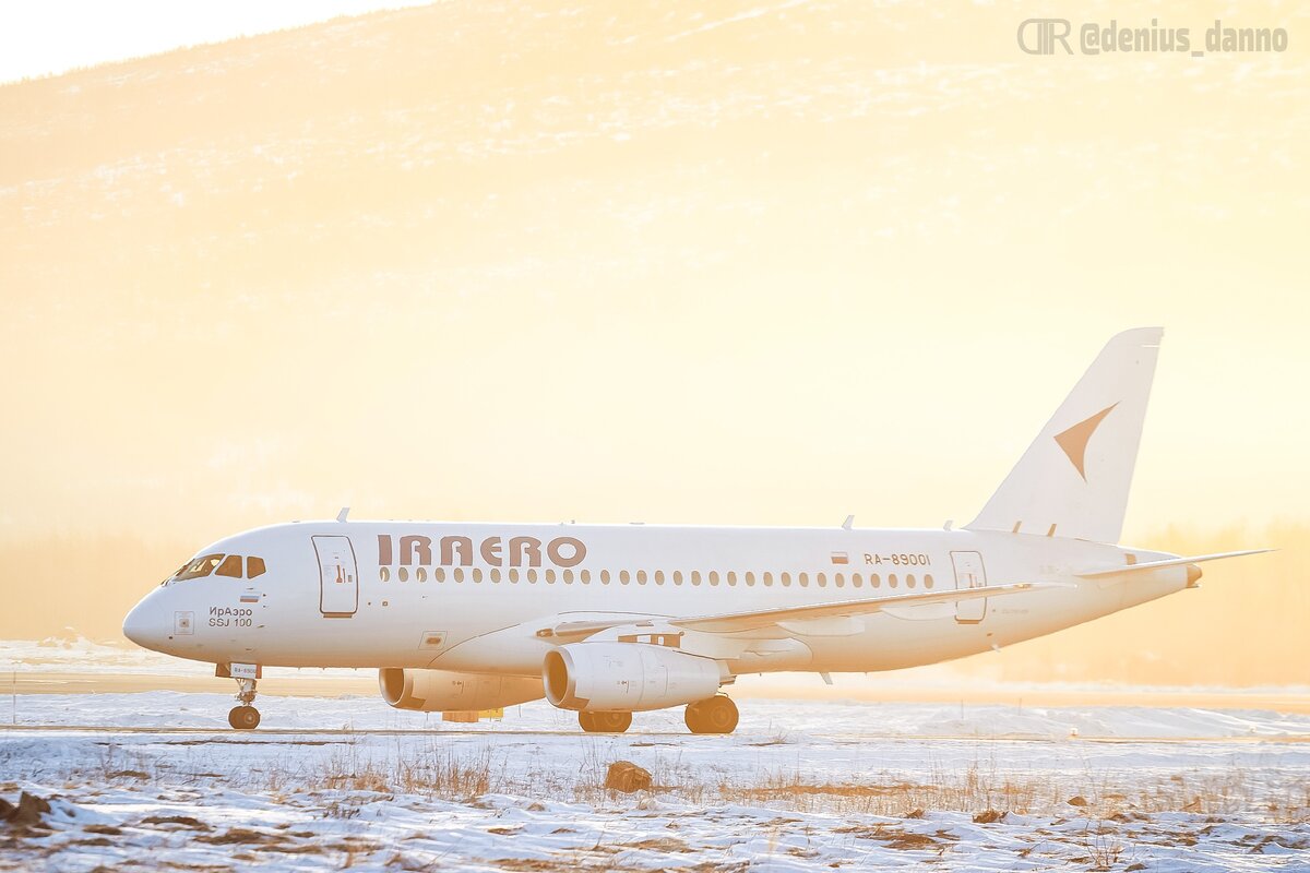 в морозных лучах солнца