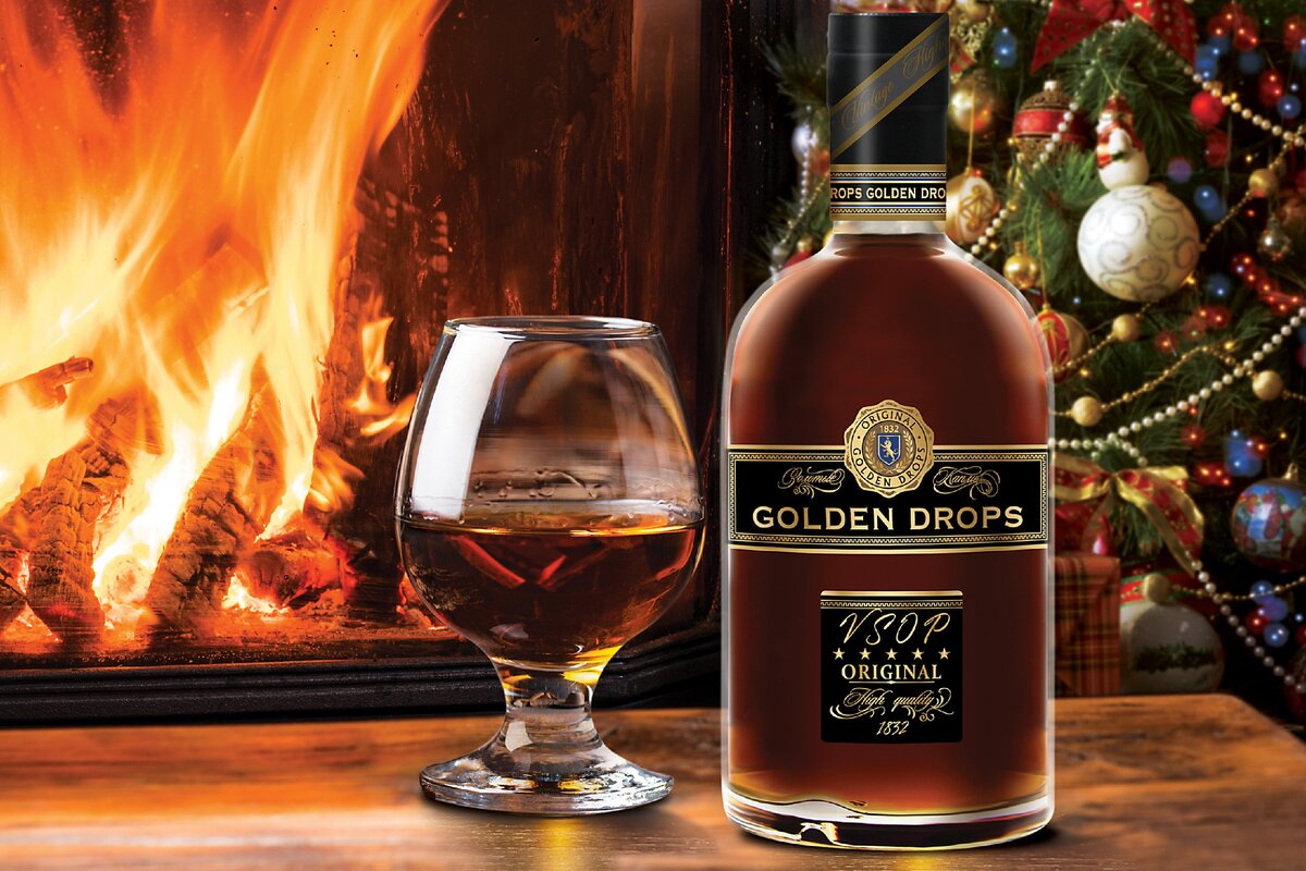 Коньяк Golden Drops