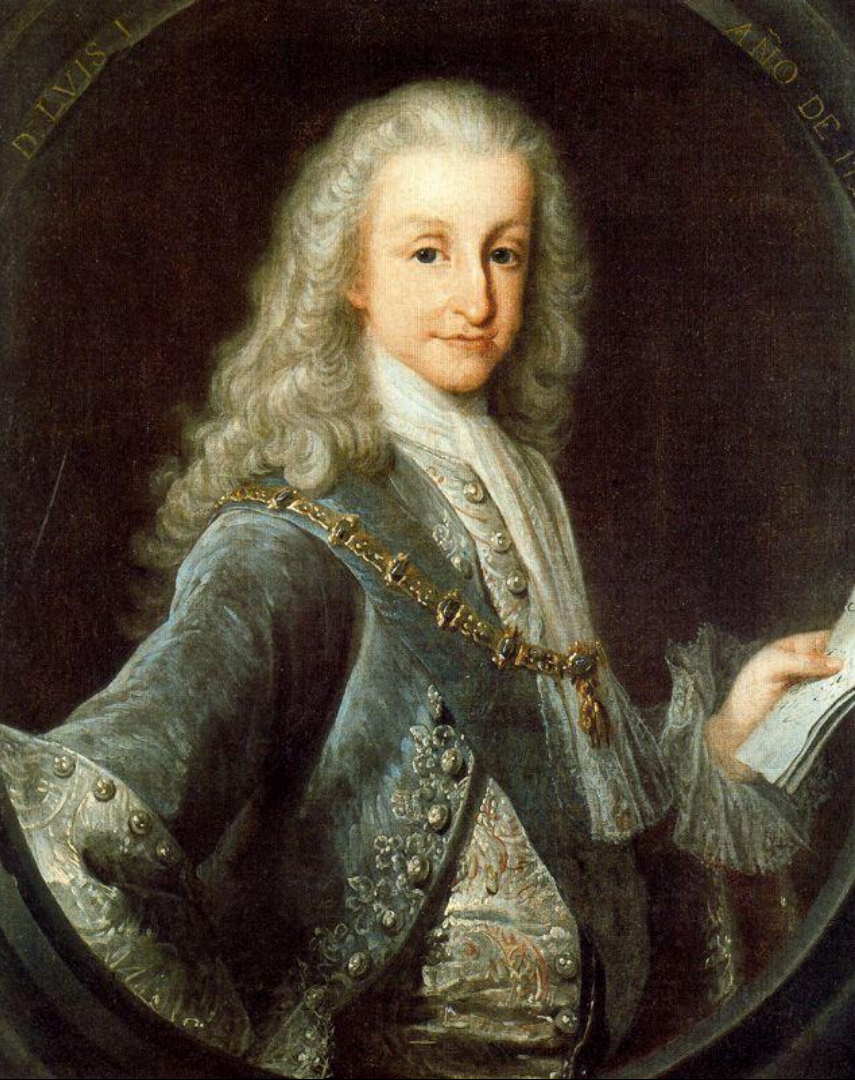 Луис Испанский. худ.Miguel Jacinto Meléndez, 1724 г.,