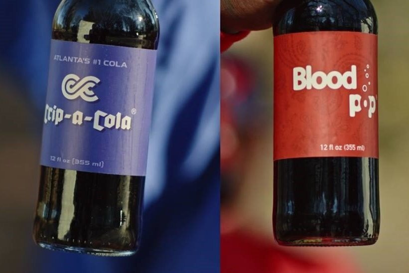 Концепт "Crip-A-Cola" и "Blood Pop"