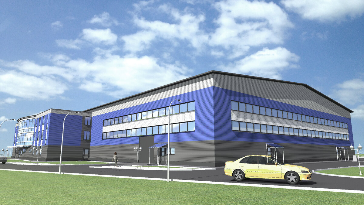 Визуализация проектной компании Бау Микс